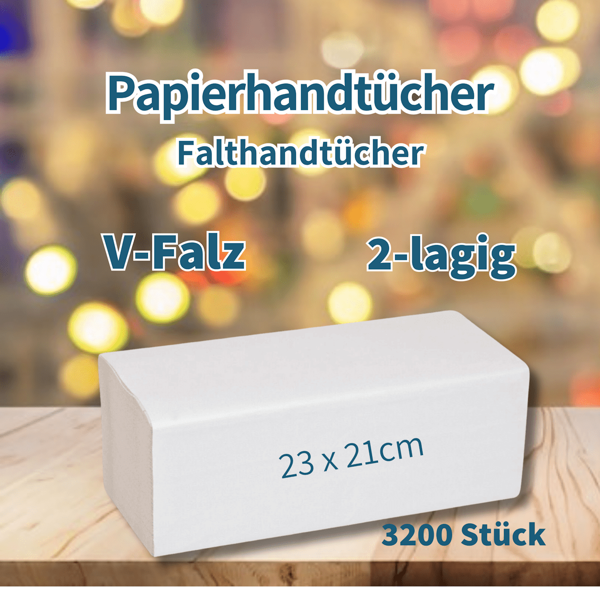 Papierhandtücher V-Falz