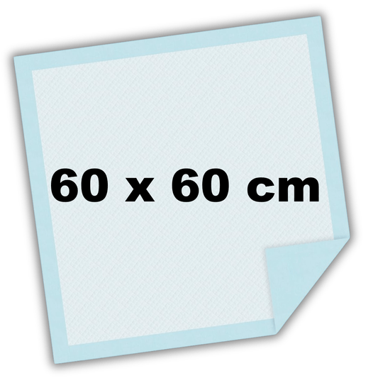 » Arnomed Superdry « Einweg-Bettschutz & Krankenunterlage 60 × 60 cm – 25 Stück