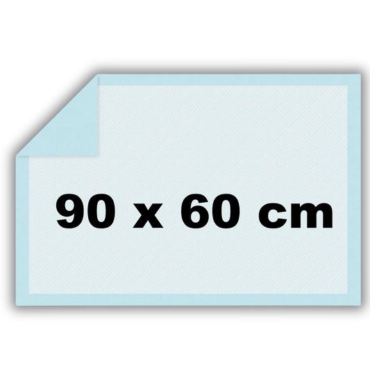 » Arnomed Superdry « Bettschutz & Krankenunterlage 90× 60 cm – 25 Stück