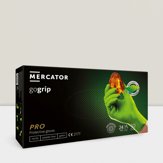 MERCATOR gogrip Nitril Handschuhe grün