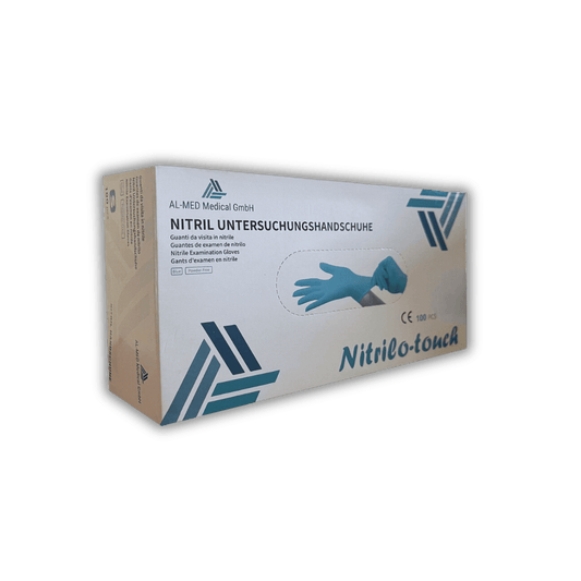 Nitril Handschuhe blau