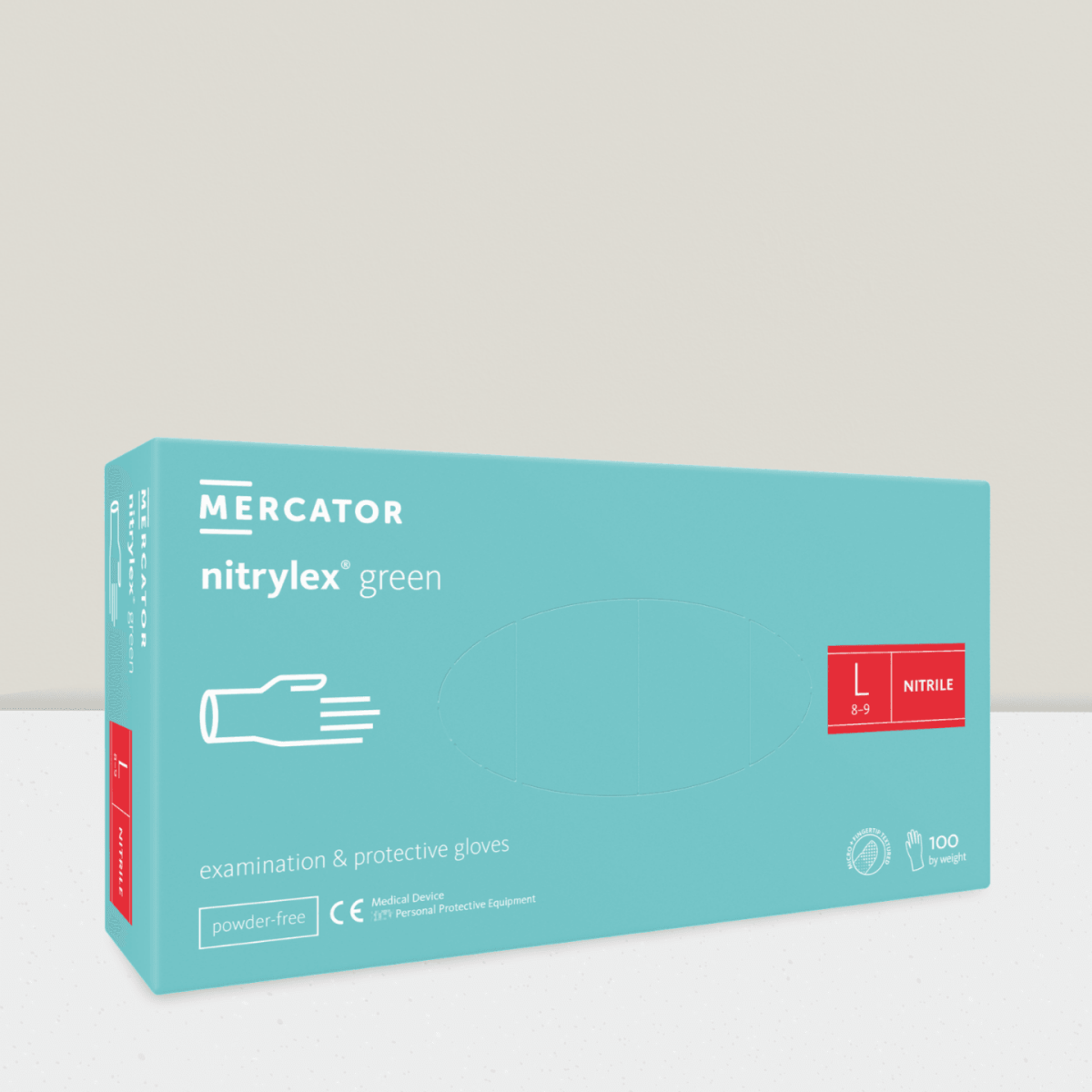 Mercator nitrylex grün Größe L