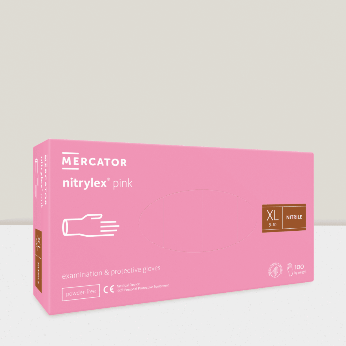 Einmalhandschuhe pink/ rosa XL