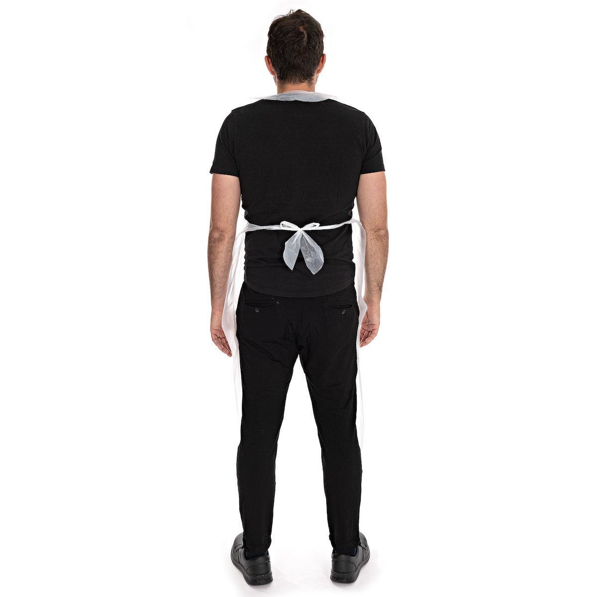 Einwegschürze ca. 12my | Einmalkittel Weiß - AL-MED Medical GmbH