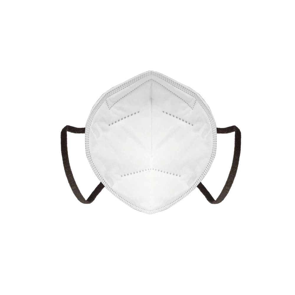 FFP2 Masken schwarz von Innen