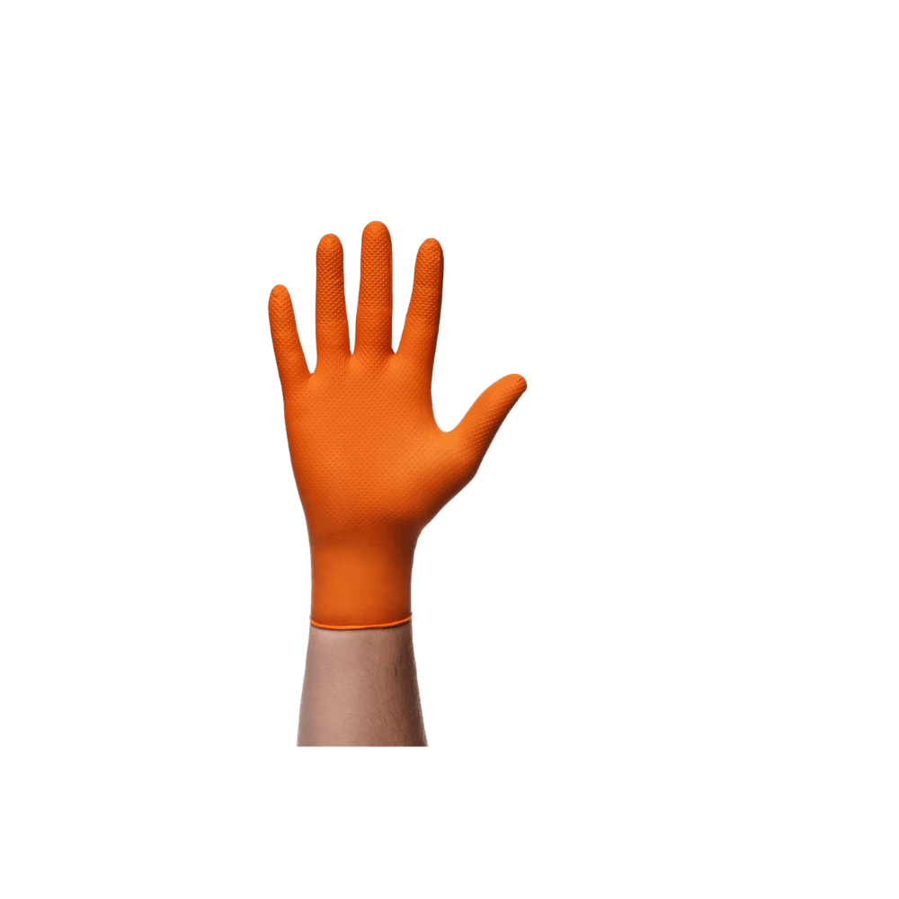 MERCATOR gogrip Nitril Handschuhe orange - AL-MED Medical GmbH
