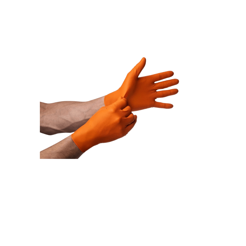 MERCATOR gogrip Nitril Handschuhe orange - AL-MED Medical GmbH