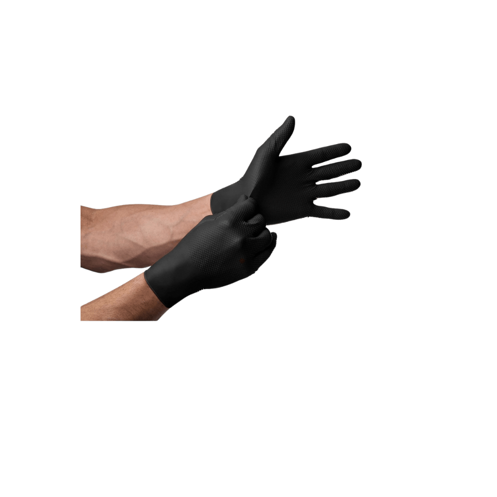 MERCATOR gogrip Nitril Handschuhe schwarz - AL-MED Medical GmbH