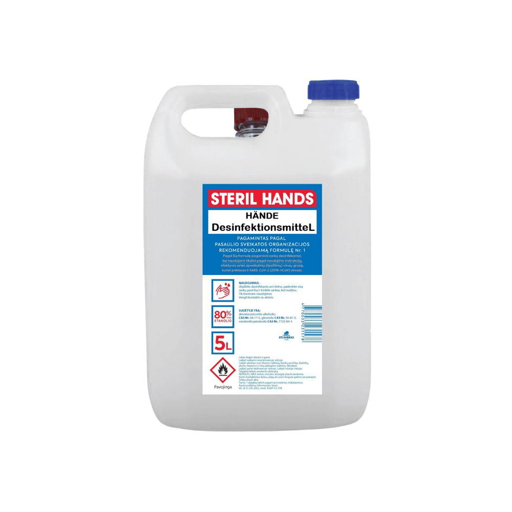 Hand Desinfektion Steril Hands 5L - AL-MED Medical GmbH