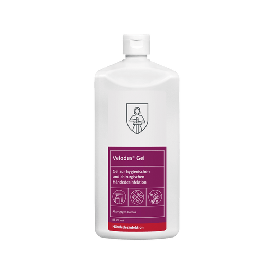 500ml Händedesinfektion »Velodes Gel« hygienisch & chirurgisch - AL-MED Medical GmbH