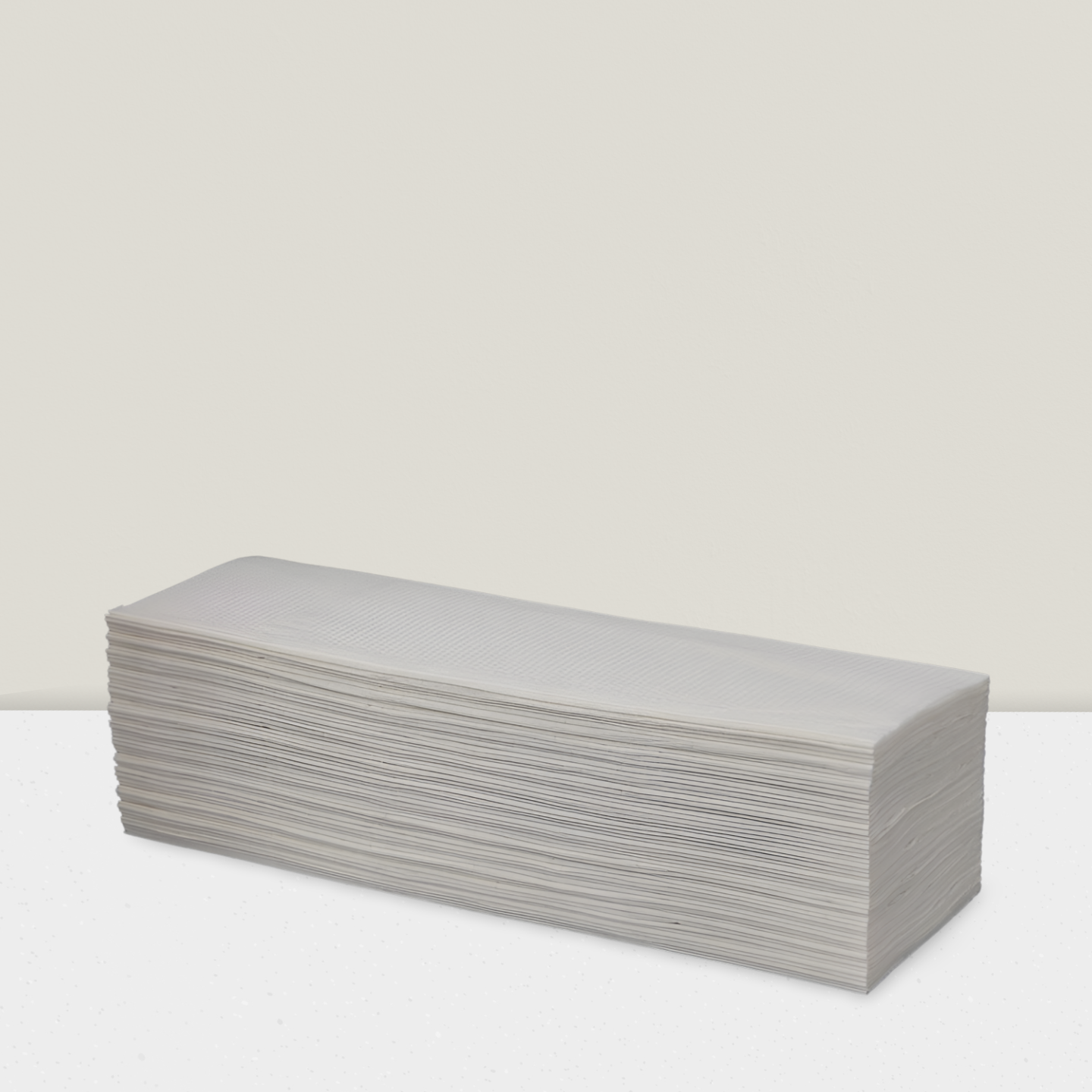 Papier- und Falthandtuch, N-Falz, 2-lagig, 21 x 24 x 8,0 cm (nur 8 cm Tiefe) Multifold-Handtücher
