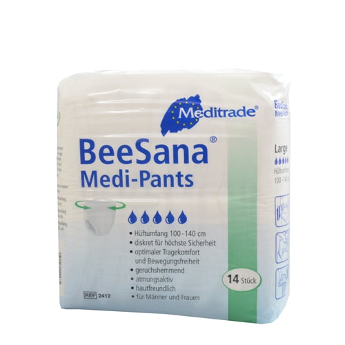 14x Medi-Pants Inkontinenzslip, Gr. XL Windelhosen für Erwachsene