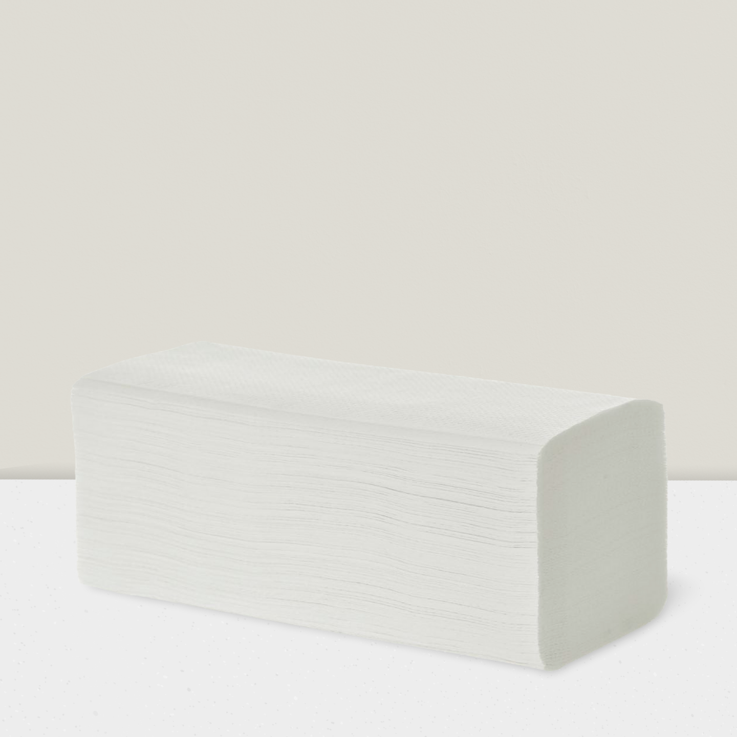 Falthandtuch Papier, V-Falz, 25 x 23cm, 2-lagig, weiß