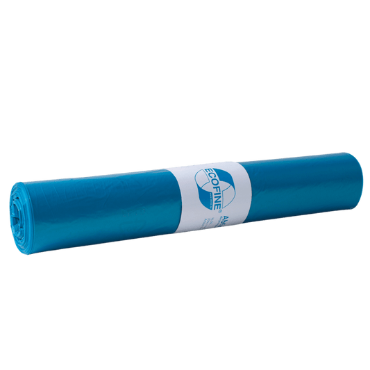Blaue Säcke DEISS, Ecofine, LDPE-Müllbeutel, 70L, 25my, 575mm x 1000mm - AL-MED Medical GmbH