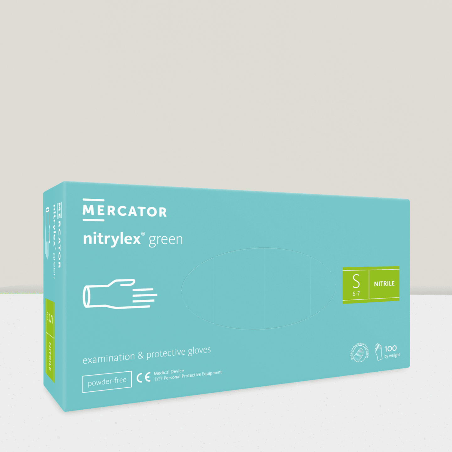 Mercator nitrylex grün Größe S