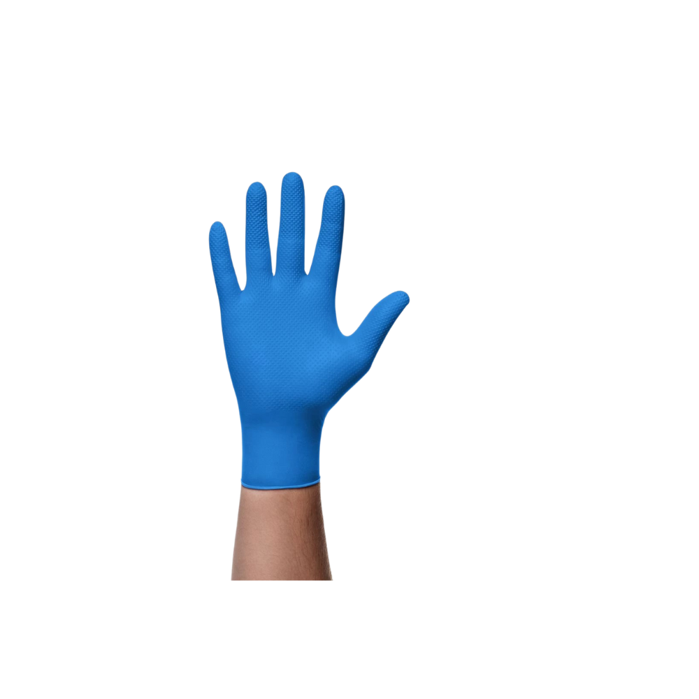 Mercator gogrip Nitril Handschuhe blau